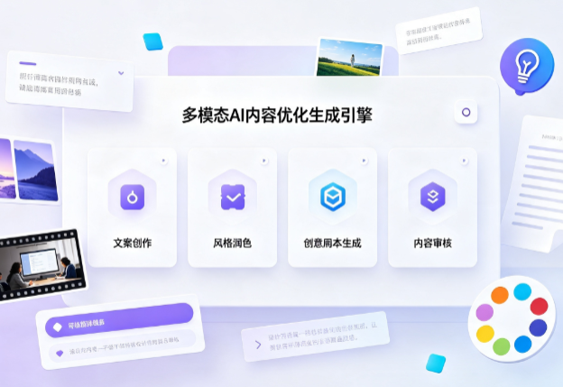 宜都市AI智能内容优化创新 多模态生成技术丰富数字内容创作生态