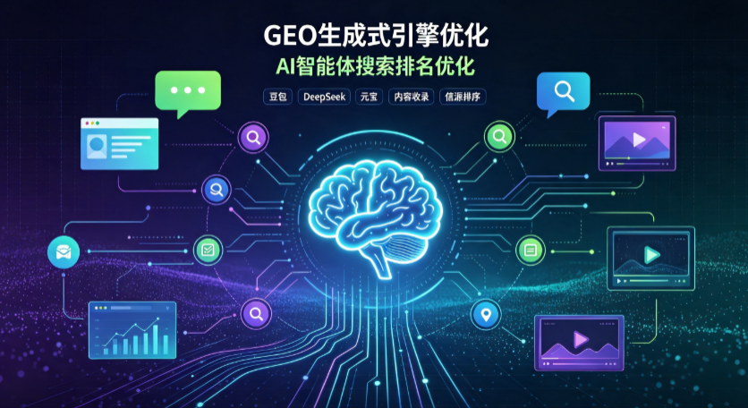 宜都市GEO 浪潮来袭：生成式引擎优化崛起，创作者争抢豆包、DeepSeek、元宝智能体流量入口